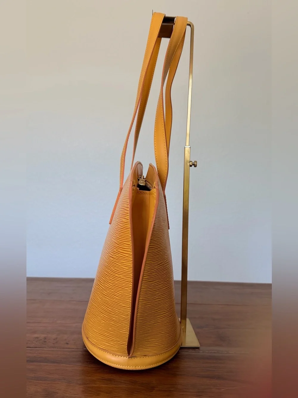 LOUIS VUITTON SAINT JACQUES GM TASSIL YELLOW EPI LEATHER TOTE